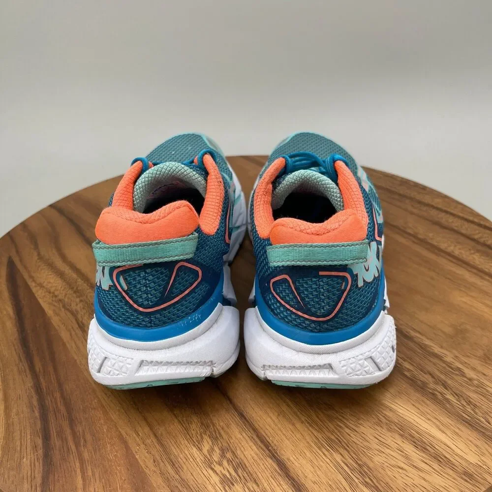 Hoka One One Clifton 3 Shoes Womens Size 8 Blue Running Comfort Walking Gym
